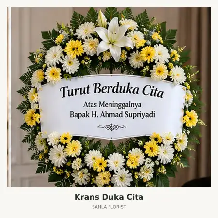 Krans Bunga Duka Nduga